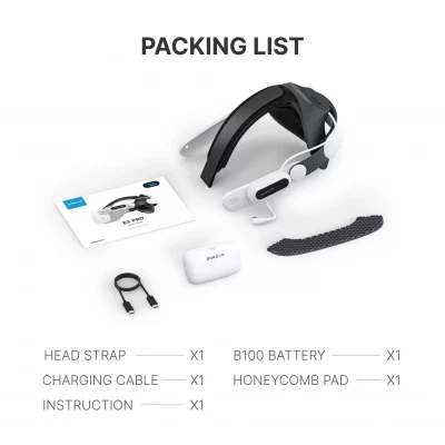 BOBOVR E3 Pro Battery Strap - For Quest 3 & 3S – Bild 2