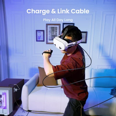 L1 Plus Link-Kabel mit Ladefunktion, 4,8 m, USB 3.0 auf USB-C – Bild 3