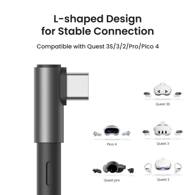 L1 Plus Link-Kabel mit Ladefunktion, 4,8 m, USB 3.0 auf USB-C – Bild 6