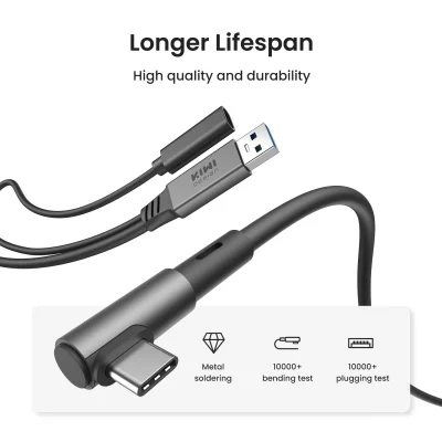 L1 Plus Link-Kabel mit Ladefunktion, 4,8 m, USB 3.0 auf USB-C – Bild 7