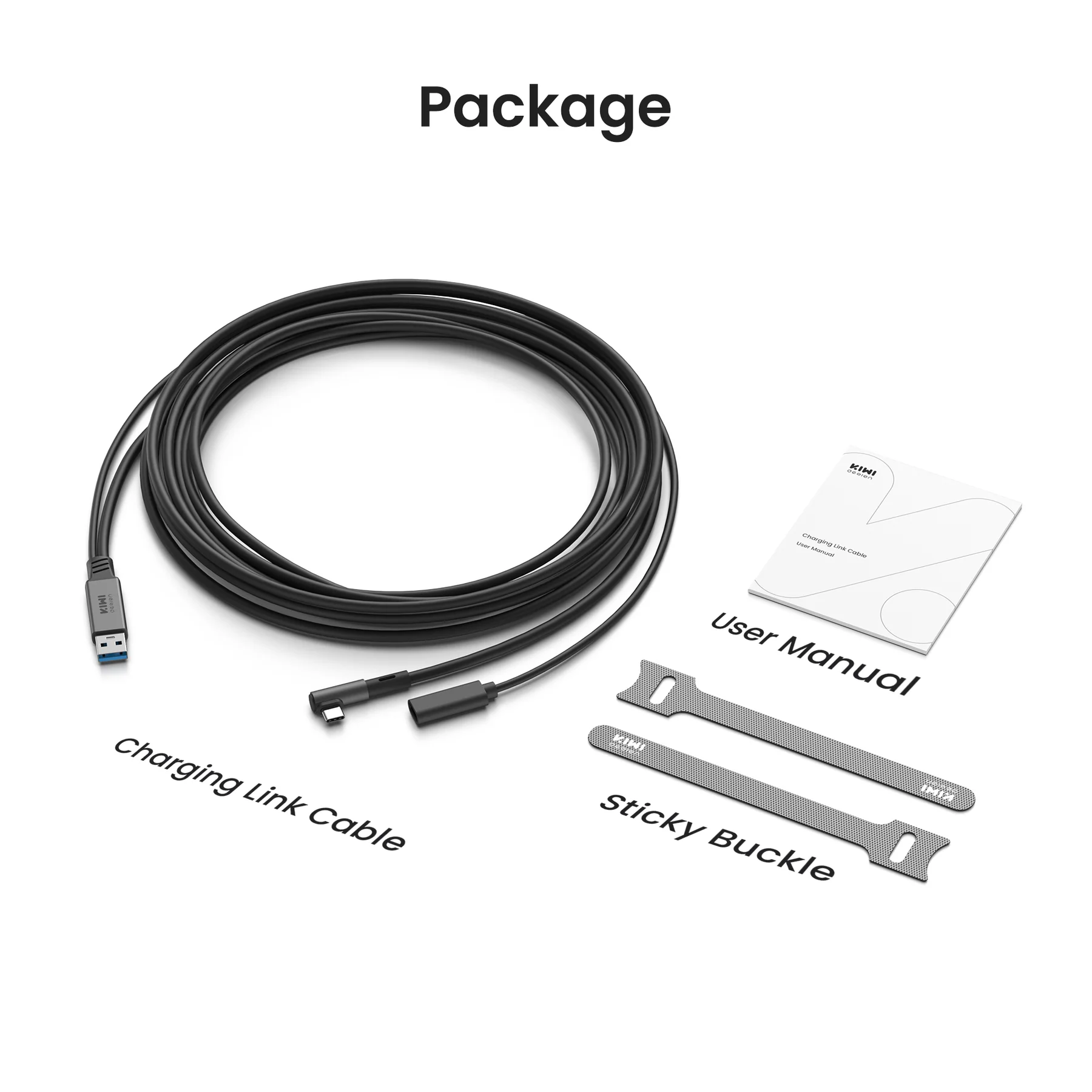 L1 Plus Link-Kabel mit Ladefunktion, 4,8 m, USB 3.0 auf USB-C