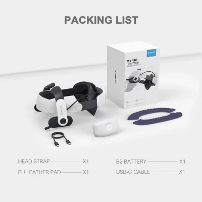 BOBOVR M3 Pro Battery Pack Head Strap - For Quest 3 & 3S – Bild 2