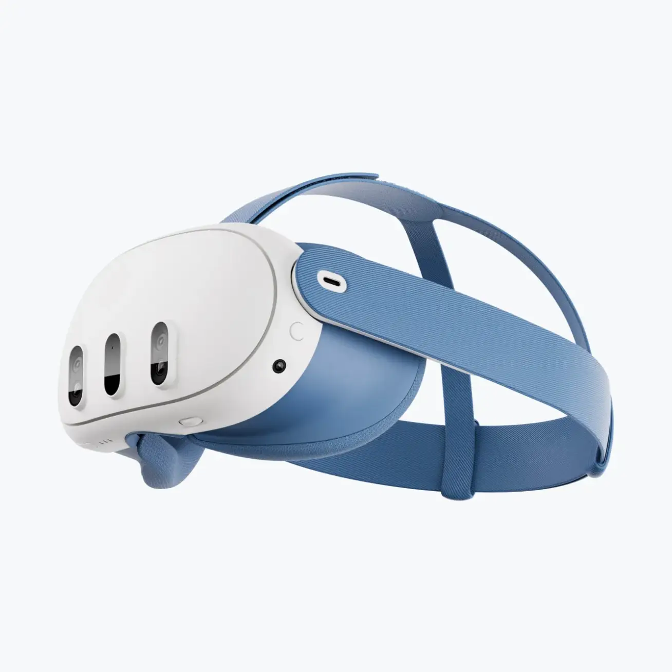 Headset-Einlage und Headset-Riemen für Meta Quest 3 (Elemental Blue)