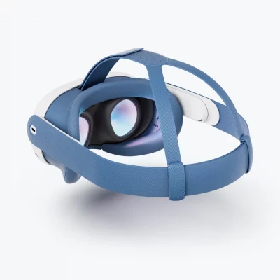 Headset-Einlage und Headset-Riemen für Meta Quest 3 (Elemental Blue) – Bild 2