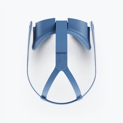 Headset-Einlage und Headset-Riemen für Meta Quest 3 (Elemental Blue) – Bild 4