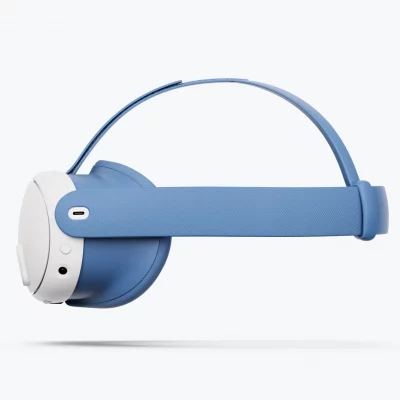 Headset-Einlage und Headset-Riemen für Meta Quest 3 (Elemental Blue) – Bild 5