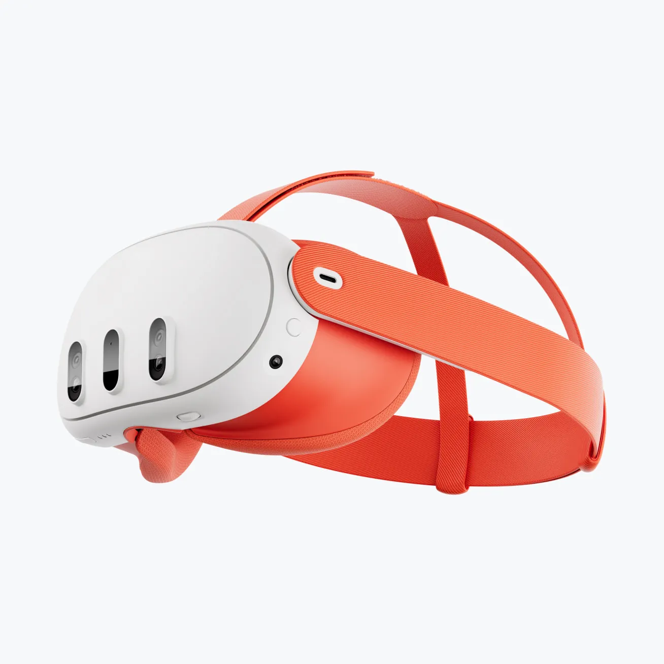 Headset-Einlage und Headset-Riemen für Meta Quest 3 (Blood Orange)