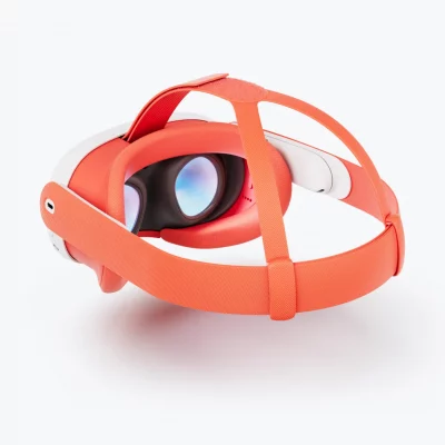 Headset-Einlage und Headset-Riemen für Meta Quest 3 (Blood Orange) – Bild 2