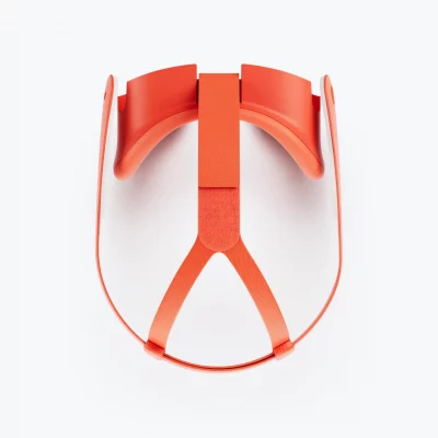 Headset-Einlage und Headset-Riemen für Meta Quest 3 (Blood Orange) – Bild 4
