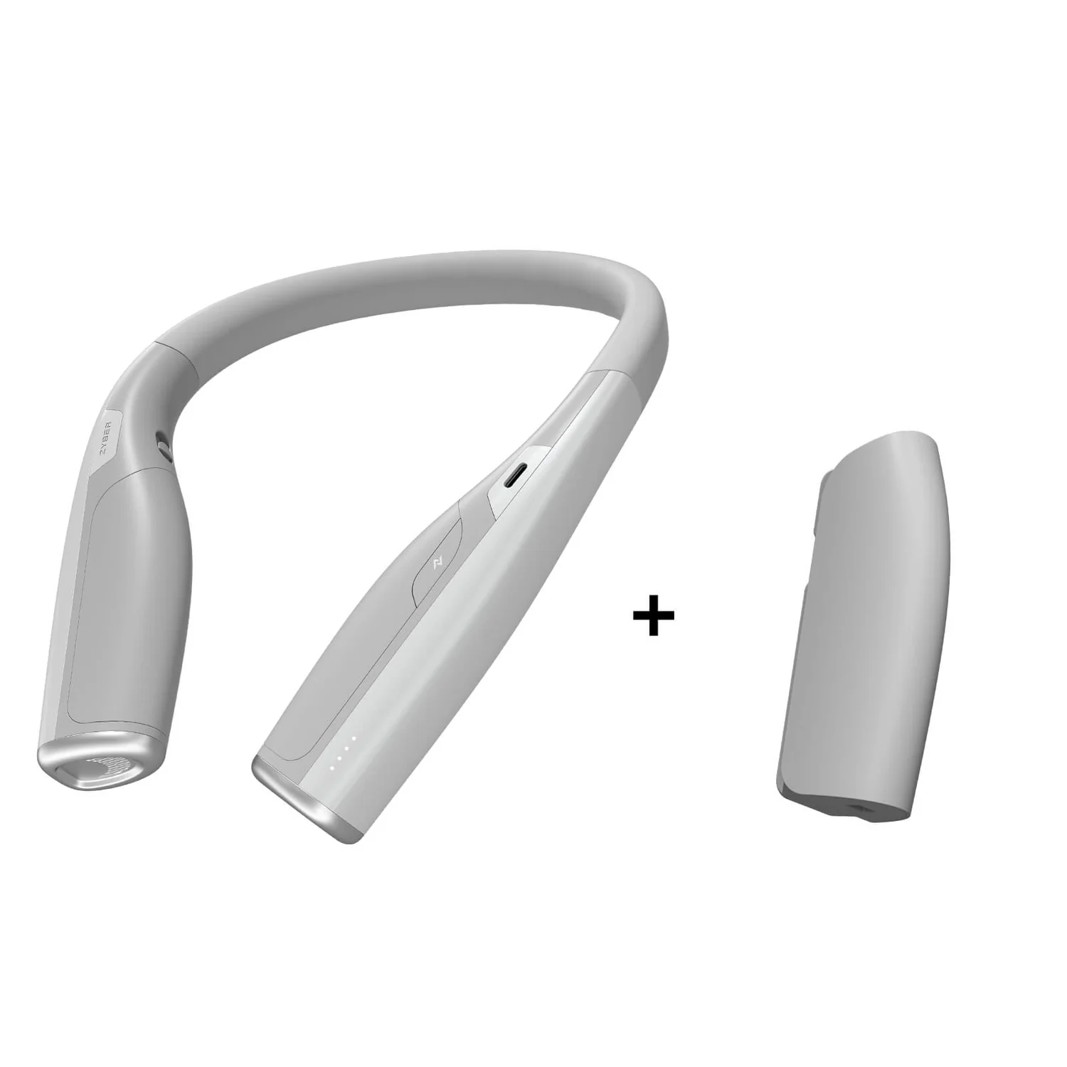 ZyberVR Quick-Charge Neck Power Bank mit austauschbarem Akku